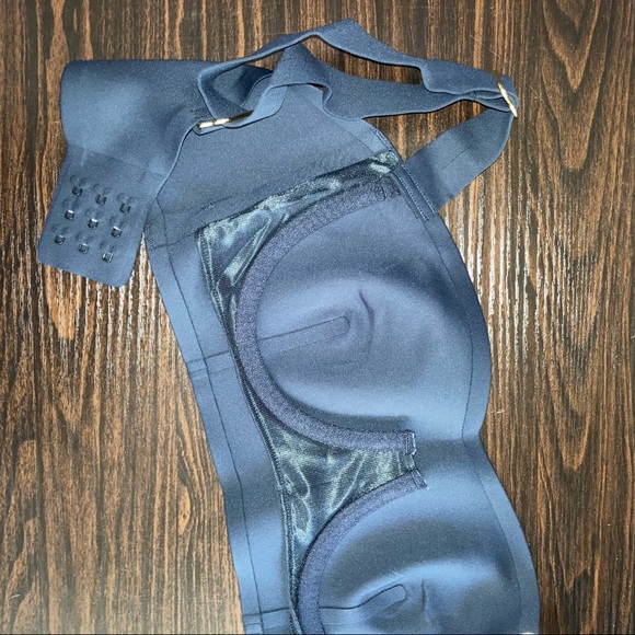 Free People Naomi Longline Bra Thick Adjustable Straps Black NEW NTW - Picture 10 of 14